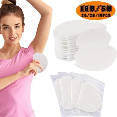 100/50/30/20/10 шт. подушечки для пота под подмышками для мужчин и женщин, большие одноразовые удобные подушечки для подмышек без ароматизаторов, скрывающие уродливые потные пятна