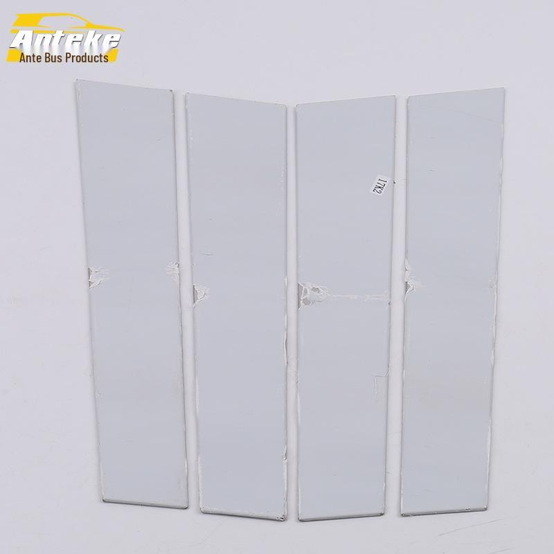 17 K2 Car Window Bright Stainless Steel Anti-Scratch Decorative Strips - Glass Body Accessories