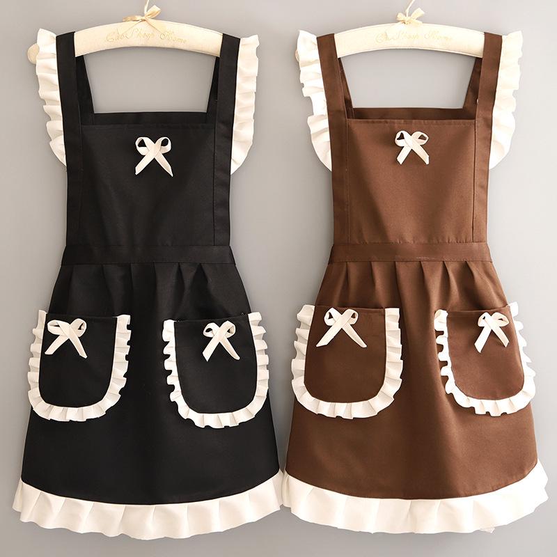 Women's Trendy Oil-Proof Kitchen Apron - Stain-Resistant Cooking Wear