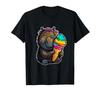 Baby Capybara Rainbow Ice Cream T-Shirt
