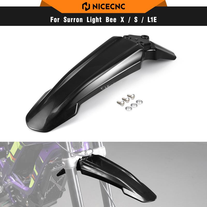 NICECNC Для Surron Light Bee X Light Bee S Переднее Крыло Грязезащита Для Segway X160 X260 Электро-кроссовый Велосипед 2022 2023 2024 2025