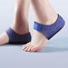 1 Pair Silicone Heel Covers Fastener Tape Pain Relief Support for Plantar Fasciitis Achilles Tendonitis