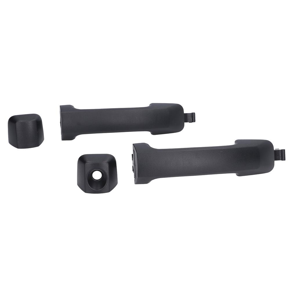 2pcs Outer Exterior Outside Door Handle 69210‑0C010 Black Car Accessories Replacement for FJ CRUISER 2007‑2014