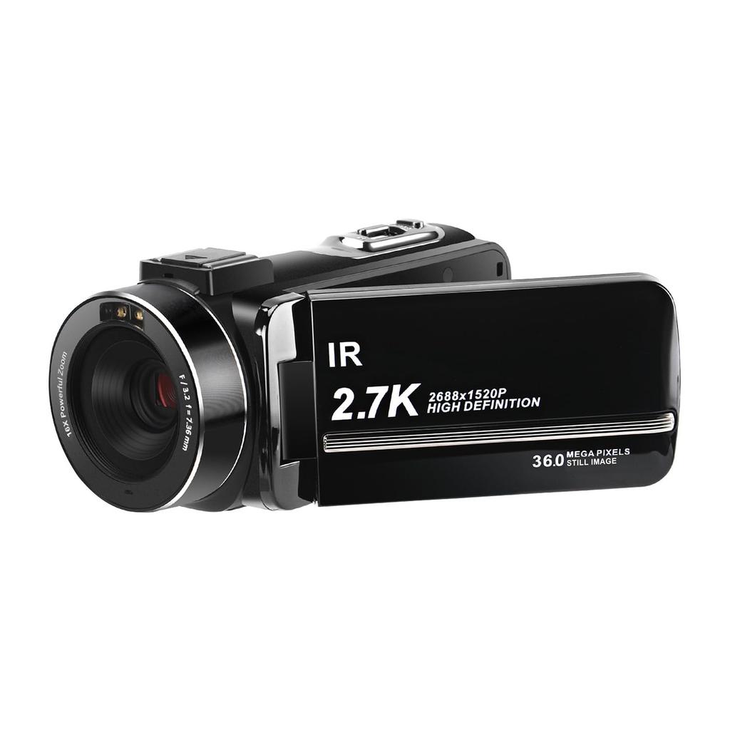 Field3 Digital Video Camera 16x Digital with Remote Control 2.7K, Zoom, 8MP, F3VC27-01