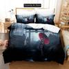 3D Print Fashion Anime Ninomae Ina'nis-in Bedding Set Boys Girls Twin Queen Full Size Duvet Cover Pillowcase Bed Adult Bedroom
