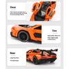 1/32 Модель автомобиля McLaren Senna из сплава Diecasts Металлические игрушечные транспортные средства Модель Симуляция Звук и Свет Коллекция Подарки на День Рождения для Детей