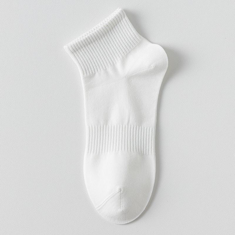 Мужские летние тонкие однотонные дышащие и влагоотводящие спортивные носки до середины икры