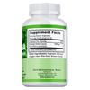 Moringa Capsules, 120 vegan moringa leaf powder capsules, an anti-inflammatory supplement that boosts the immune system, energy, and brain function.