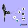 Универсальные беспроводные стерео-наушники-вкладыши Bluetooth 4.1 с эргономичным ушным крючком и шумоподавлением для спорта и путешествий