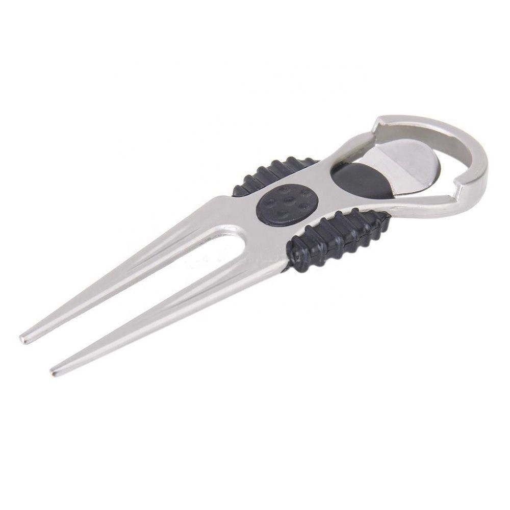 Anti-slip Golf Divot Tool Easy to use Golf Ball Marker Fork Golf Accessories Golf Pitch Outdoor