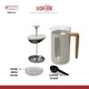 Coffee Maker Pisa French Press 350mL Light Gray La Cafeteria