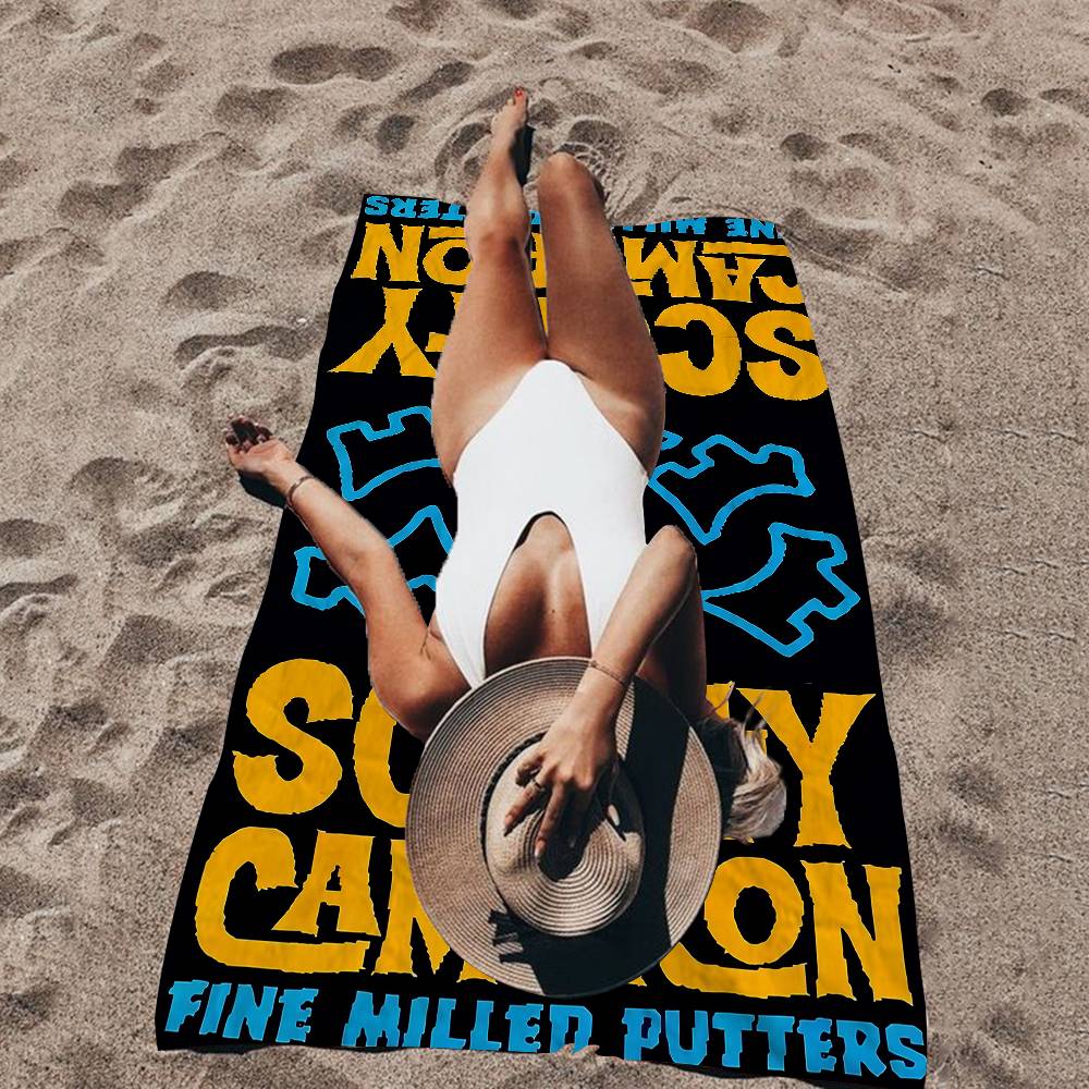 Golf S-Scotty C-Camerons Microfiber Blanket Quick Drying Beach Towels Oversized Printing Super Absorbent Pool Towel Blanket