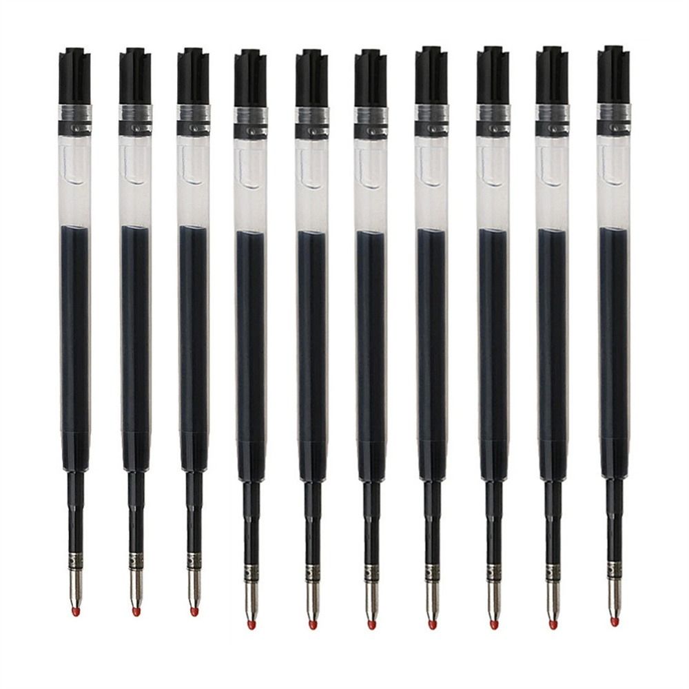 Шариковая ручка Smoothly, тонкий наконечник, 99 мм, нейтральные стержни, стержень для гелевой ручки, черный, синий, красный, стержень для ручки с чернилами