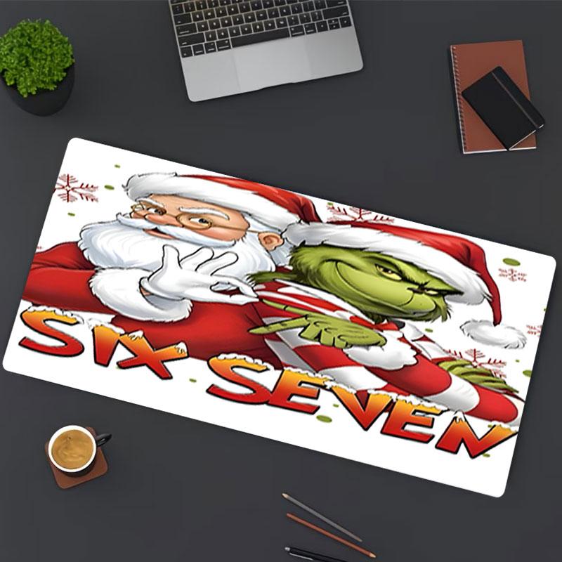 The Grinch Print Mouse Pad, for Keyboard Pad Laptop PC Mat for Office Home Use, Desk Decor, Perfect Birthday Gift for Gamers