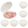 30 Pcs Gift Box Party Favor Containers Candy Boxes Seashells Small for Gifts Candies Mermaid