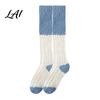 Non Shedding Velvet Socks Thickened Long Plush for Women Warm Coral Fleece Socks Cold Weather Indoor Winter Thermal Sleep Anti-static Contrast Color