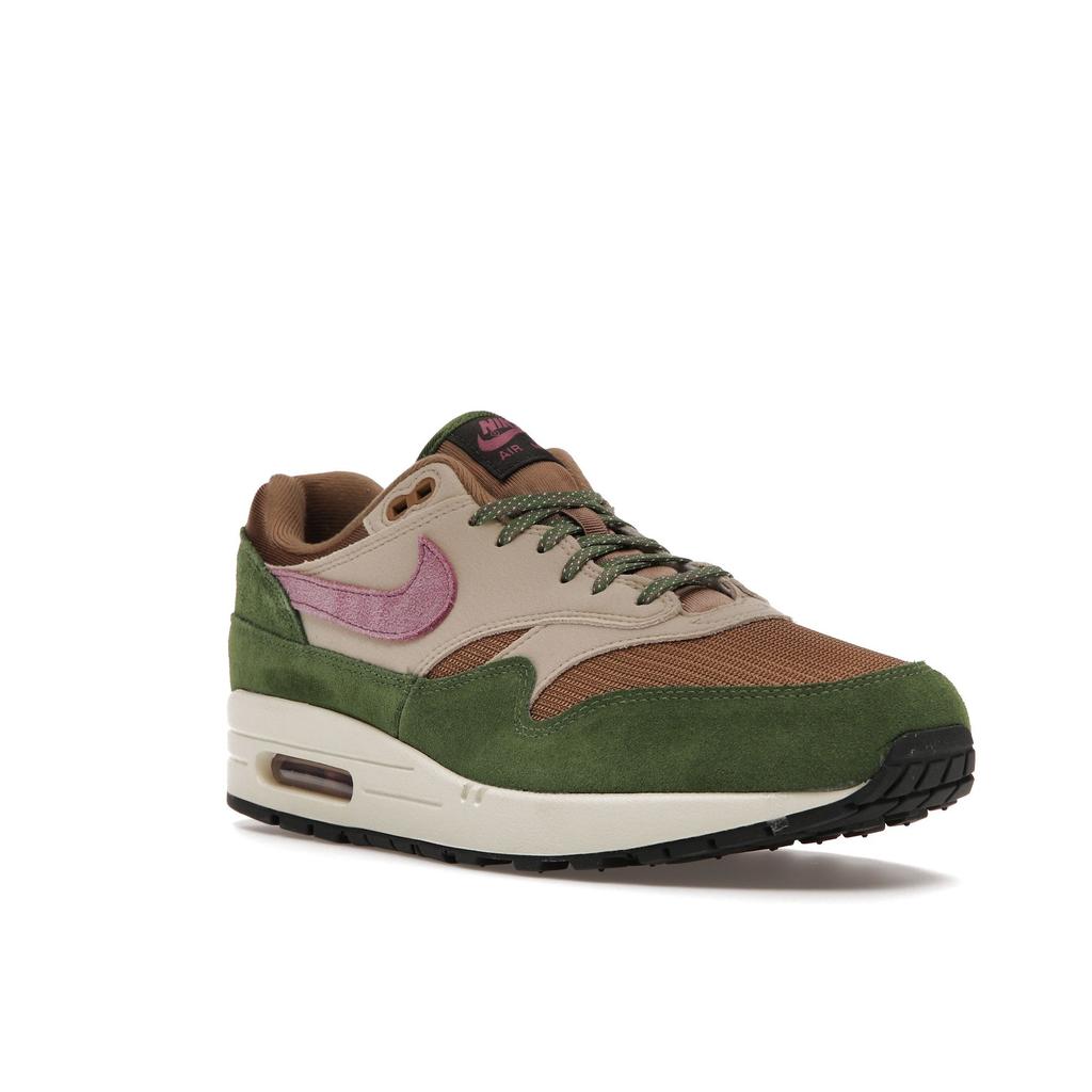 Nike Air Max 1 NH Treeline Unisex Sneakers Green Light-Bordeaux Dark-Driftwood DR9773-300
