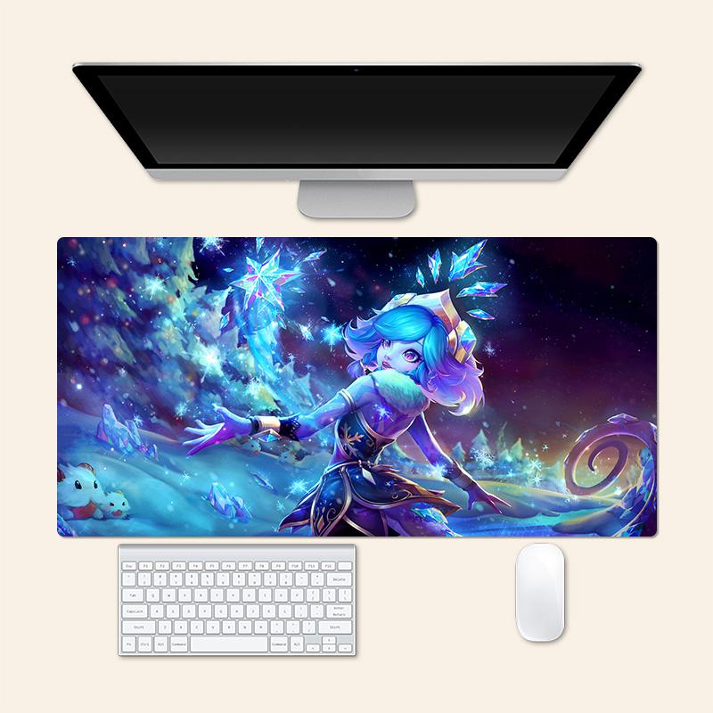 League Of Legends Anime Neeko Large Mouse Pad Game PlayMat Creative Desk Mat Office Mousepad