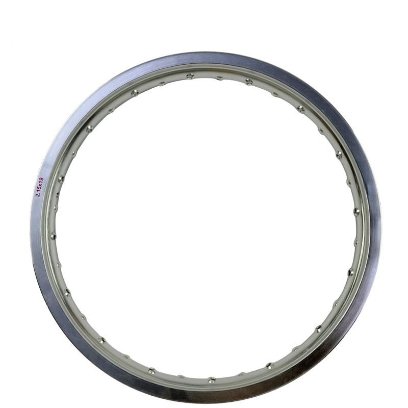 Motorcycle Accessories Rims Wheel Circle 2.15x19 2.15 19 Inch 32/36 Spoke Holes 6061 Aviation Aluminum Strength Black/Silver