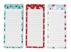 Pack of 3 Magnetic Fridge To-Do List Notepads- Magnetic Memo Pads For Refrigerator-  (50 Sheets