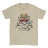 Donut Princess Cat Meme TShirt Summer  Harajuku TShirts Man Cotton O Neck Oversized Tees Short Sleeves Street Style Tshirt