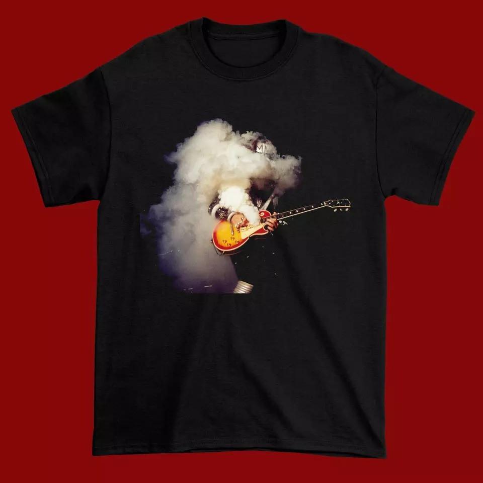 Ace Frehley Cotton All size Shirt Black Unisex Tee HOT Unisex T-Shirt Graphic Tee