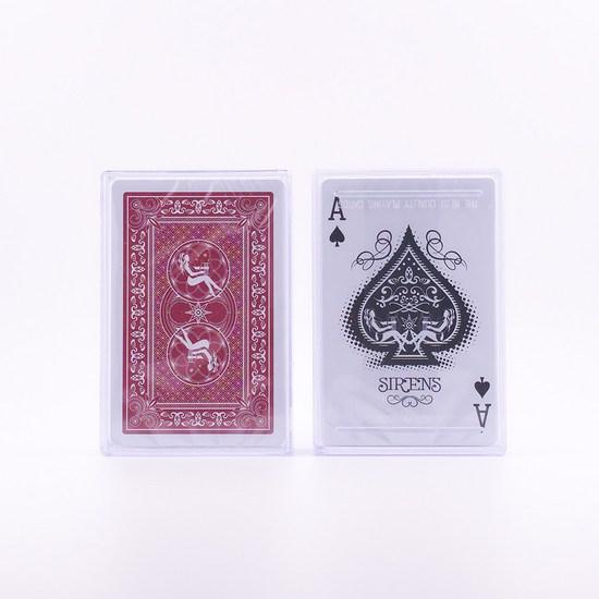 Сирены Козырная карта Покер Карточный Холдем Блэкджек 8P Box, популярная корейская игра
