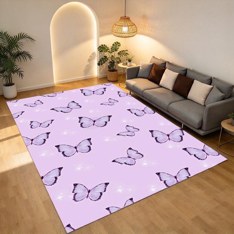 Butterfly Dreams Living Room Nonslip Area Rug Soft Carpet For Bedroom Game Playroom Sofa Office Home Decor Doormat Christmas Gift C9302844