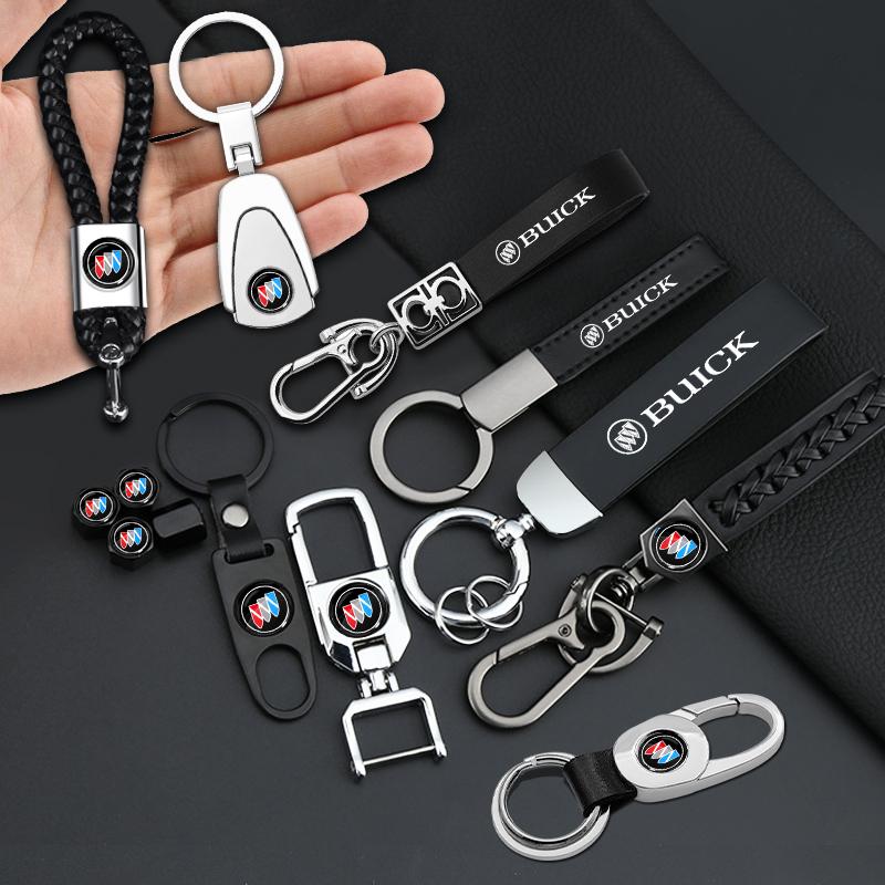 1Pcs Key Chain Car Keyring Pendant Keychain Decor Styling For Buick Regal Lacrosse Avenir Envision Angkola Electra Anthem Cascada Avista Riviera