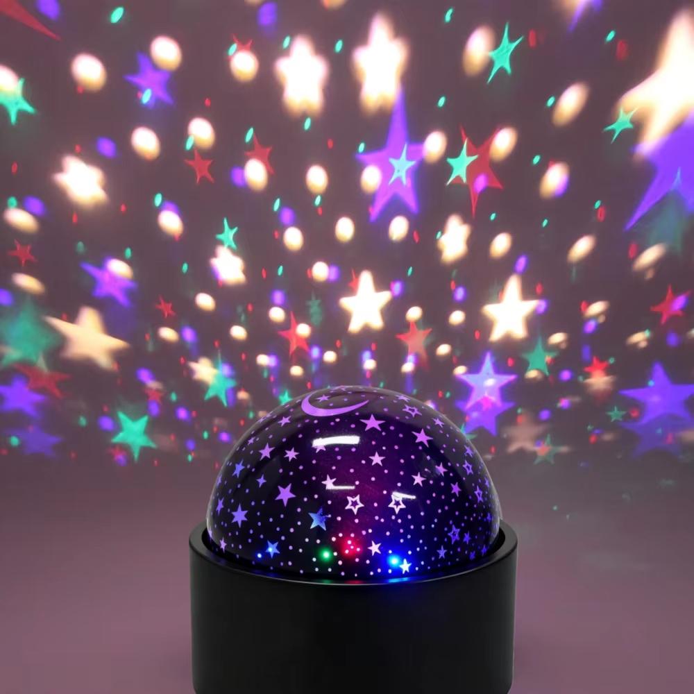 Новый Проектор Звездного Неба Ночник Светодиодный Прожектор USB Подключение Световая Атмосфера Для Спальни Вечеринки Звездное Небо Луна Световая Атмосфера Декор