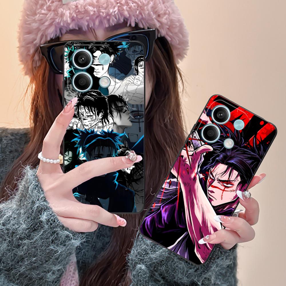 Чехол для мобильного телефона Jujutsu Kaisen Choso для Xiaomi Redmi Note 14 13 12 11 S Pro Plus 4G 5G Цветной Печатный Чехол Чехол Красивый