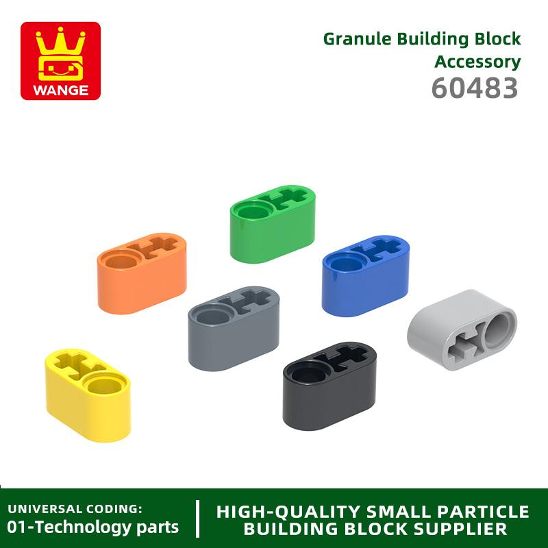 Non-Toxic 217Pcs/Lot No.60483 Beam Thick Bricks 1X2 Axle Holes Block Moc Color Accessories Compatible With Brick Diy Children'S Toy