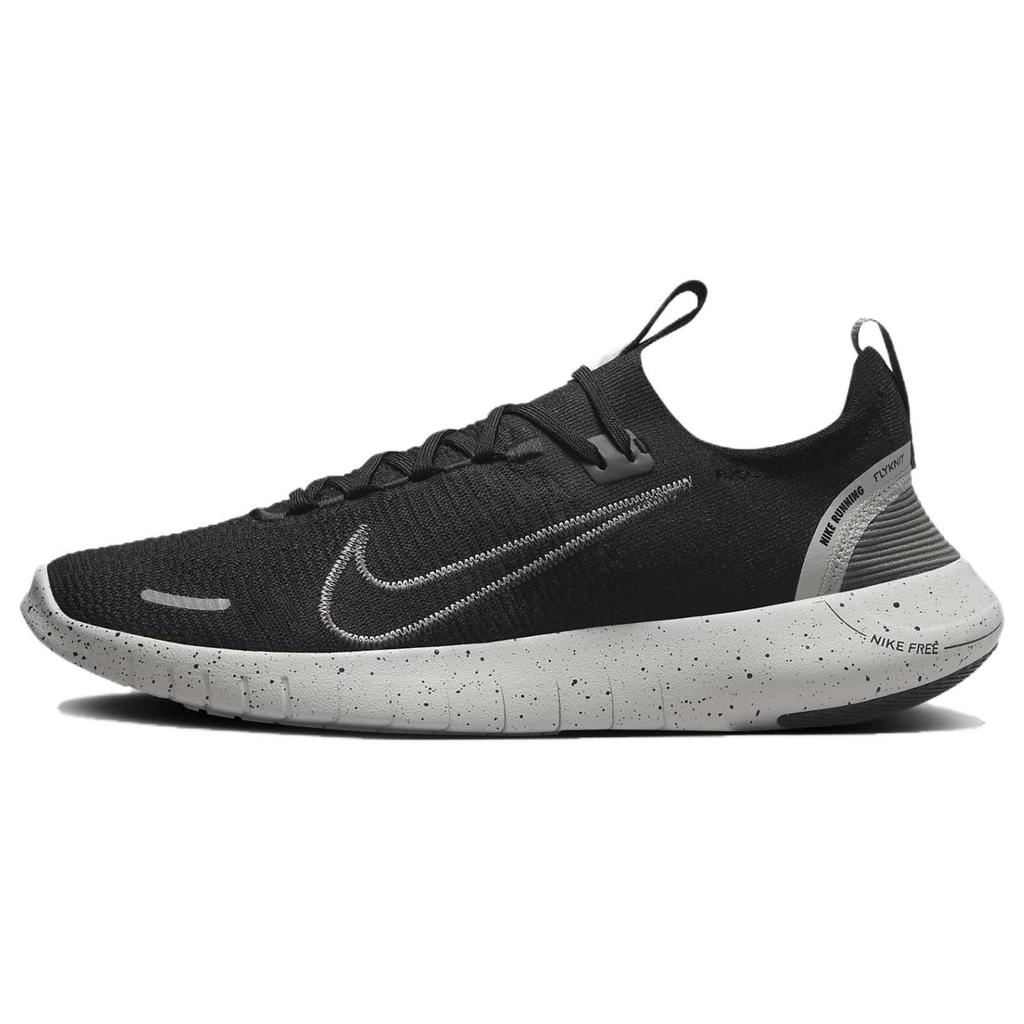 Nike Бесплатные RN Удобные Устойчивые к истиранию Дышащие Низкие Беговые Кроссовки Мужские Черные FB1276-007