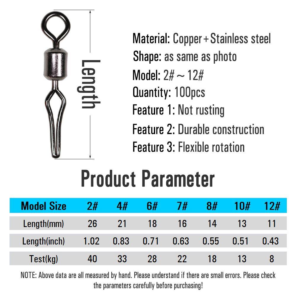 Замок Нержавеющая сталь Рыболовный Подвесной Защелка Вертлюжки С Боковым Зажимом Лески Рыболовные Крючки И Всякая Всячина