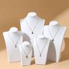 Neck Mold Necklace Display Stand Human Shape Ornament Holder Portable Mannequin Bust  Jewelry Show