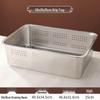 Stainless Steel Rectangular Kitchen Drain Basket