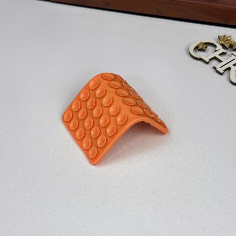 Silicone Suction Cup Phone Holder Multi-Functional Anti-Slip Mobile Fixture Pad Double Sided Detachable For Phone Tablet