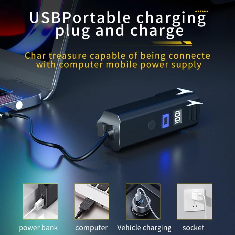 Мощный велосипедный индукционный налобный фонарь с индикатором заряда, USB-перезаряжаемый, передний фонарь для горного велосипеда для безопасной ночной езды на открытом воздухе