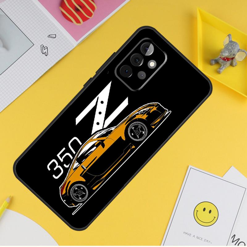 Чехол 350Z Fairlady для Samsung Galaxy A55 A35 A25 A15 A51 A71 A12 A32 A52 A13 A33 A53 A14 A34 A54, чехол
