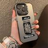 Модный персональный чехол для iPhone 17 с сердцем и яблоком для 16, 15 Pro Max, 14