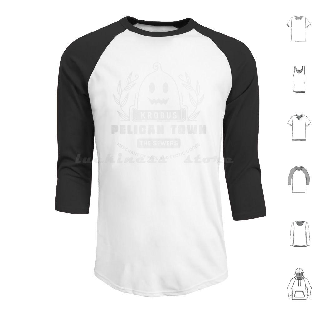 Krobus Merchant Hoodie Cotton Long Sleeve Junimo Junimos Stardew Valley Valley Game Gaming Gamer Video Game Video Games