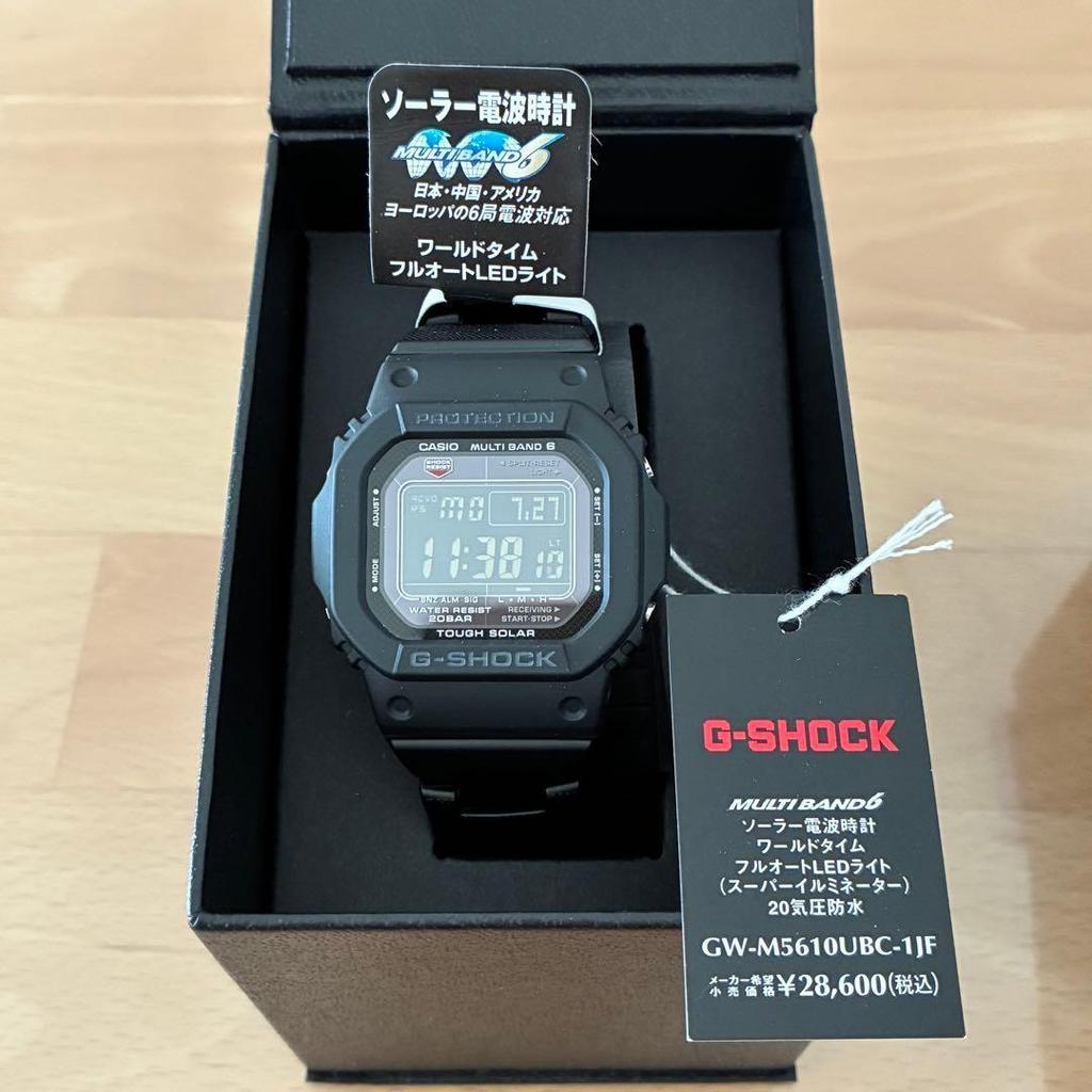 Б/у CASIO G-SHOCK GW-M5610UBC-1JF Композитный ремешок
