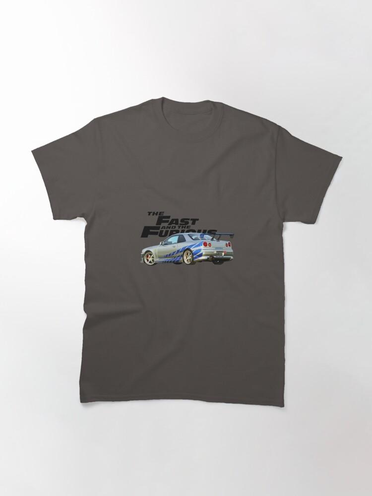 Fast & Furious Fast and Furious skyline Brian O'Conner Classic T-Shirt