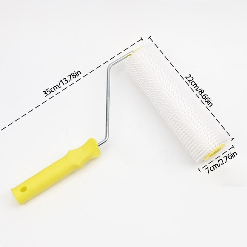 Professional Hand Spiked Roller Tool Defoaming Drum Brush for Epoxy Floor Paint Tool Defoaming Drum Brush Spikes Roller