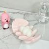 1 шт., Керамическая мыльница в форме рыбьей кости, Подставка для хранения мыла, Аксессуары для ванной комнаты, Декор для дома, Портативный держатель для мыла