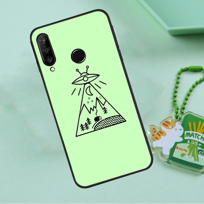 Эстетичный инопланетянин Для Huawei Nova 10 9 SE 5T 12s 12i 11i Y91 Y90 Y60 Y70 Y72 Y61 P20 P40 P30 Lite P60 Pro Чехол