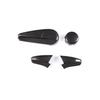 ABS Carbon Car Seat Adjustment Cover Decorative Trim For Toyota FJ Cruiser 07-21