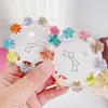 Transparent Mini Hair Claw Hair Clip Flower Mini Hair Claw Retro Star Hair Crab Clip Women