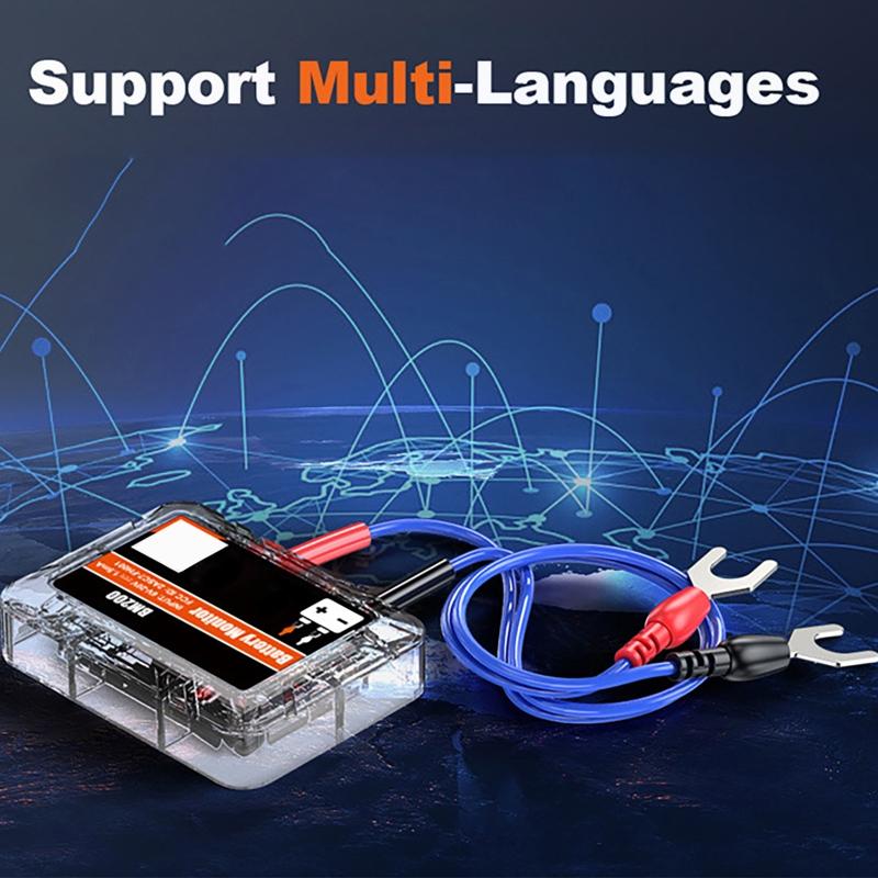 Automotive Battery Checker Stable Diagnostic Tool Vehicle Battery Diagnostic Analyzers Battery Testing for 12V Systems