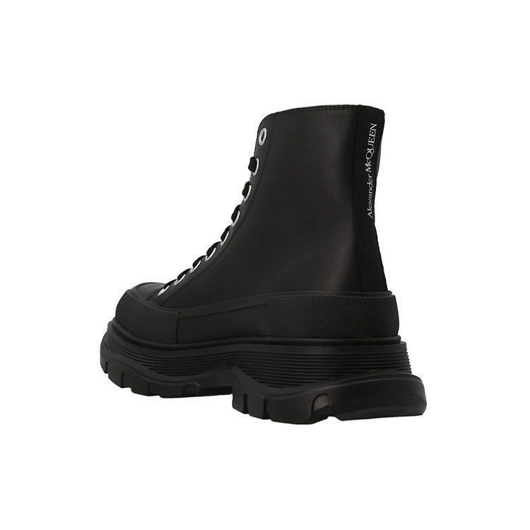 Alexander Mcqueen Массивные высокие кроссовки 'Черный' Женские 702041WHZ621081
